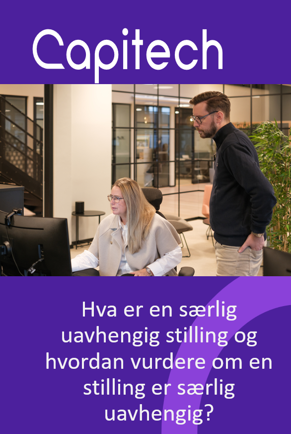 Særlig uavhengig stilling2